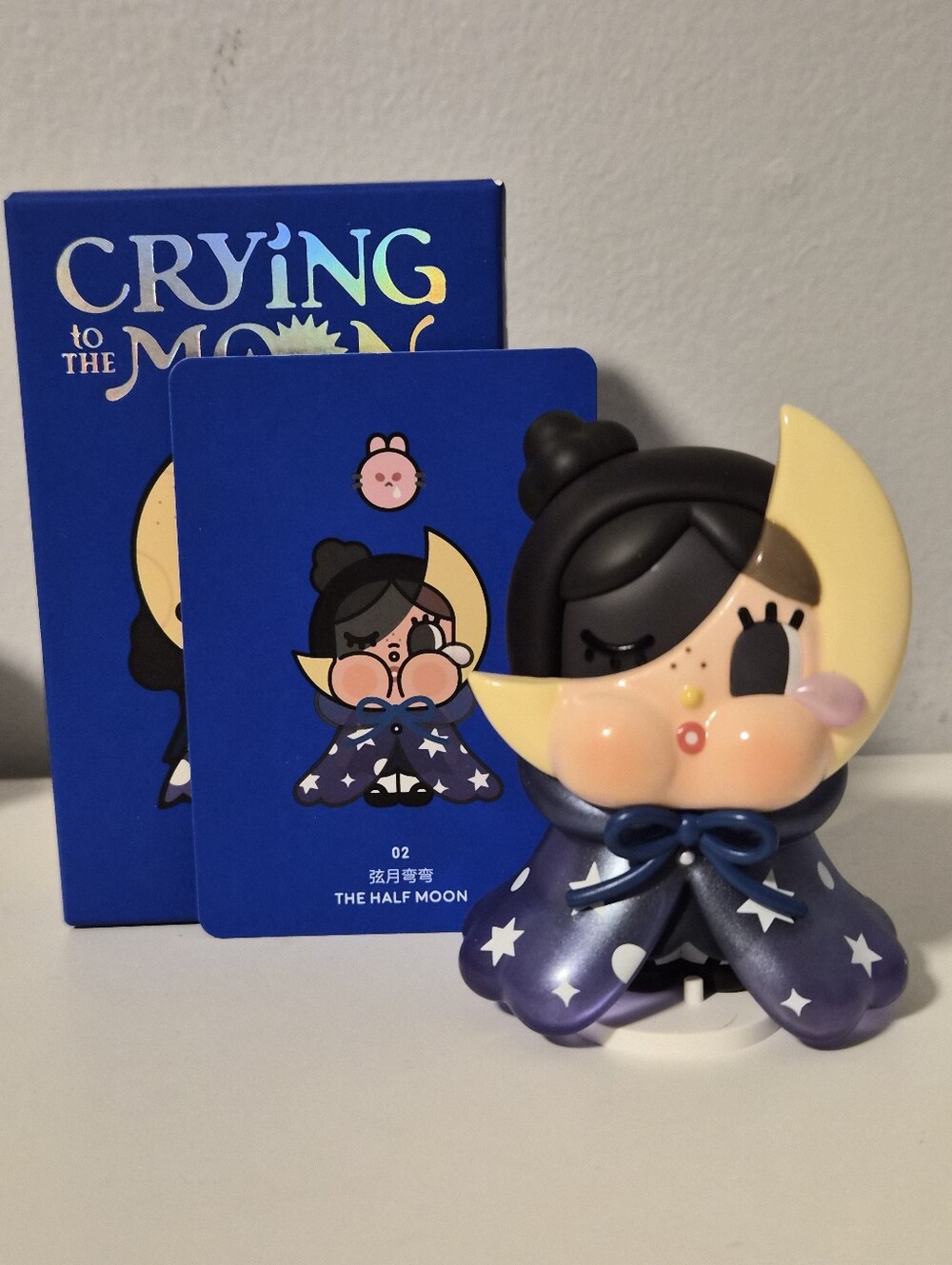 POPMART Crybaby Crying to the Moon Figure - The Half Moon